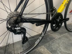 De Ver Flight Shimano Ultegra 105 Mix Aluminium Road Race Bike In Yellow -De Ver Cycles Shop FlightUltegra1056