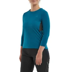 Altura Kielder Women's Lightweight 3/4 Sleeve Cycling Jersey In Blue