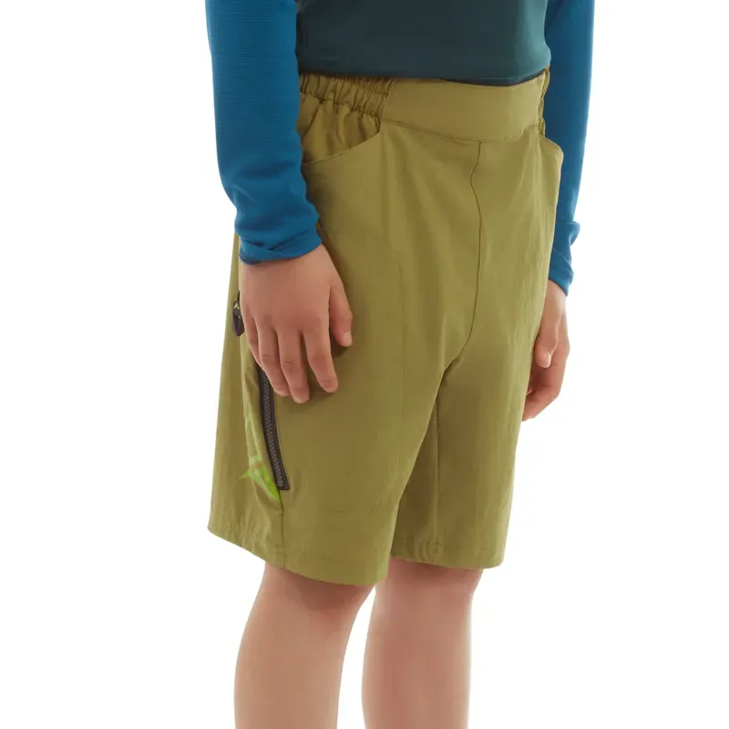 Altura Kids Spark Trail Shorts In Olive 1 Altura Kids Spark Trail Shorts In Olive