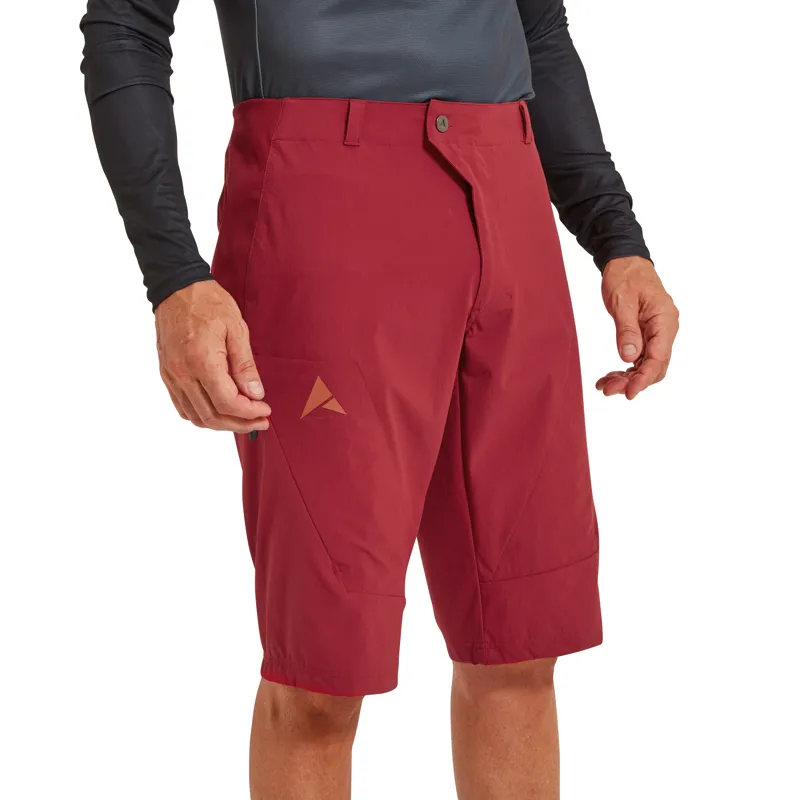 Altura Esker Trail Shorts In Dark Red 1 Altura Esker Trail Shorts In Dark Red