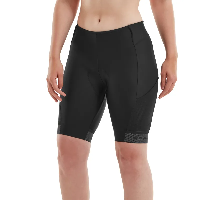 Altura Progel Plus Women's Cargo Cycling Waist Shorts In Black 1 Altura Progel Plus Women's Cargo Cycling Waist Shorts In Black