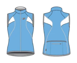 BBB CoolGirl Womens Sleeveless Jersey In Blue