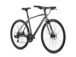 2021 Giant Escape 3 Disc Hybrid Bike In Metallic Black -De Ver Cycles Shop citrsim2110118 plus 2
