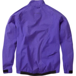 Madison Sportive Hi-Viz Youth Waterproof Jacket In Purple