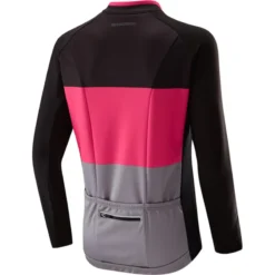 Madison Sportive Long Sleeved Youth Thermal Jersey In Pink