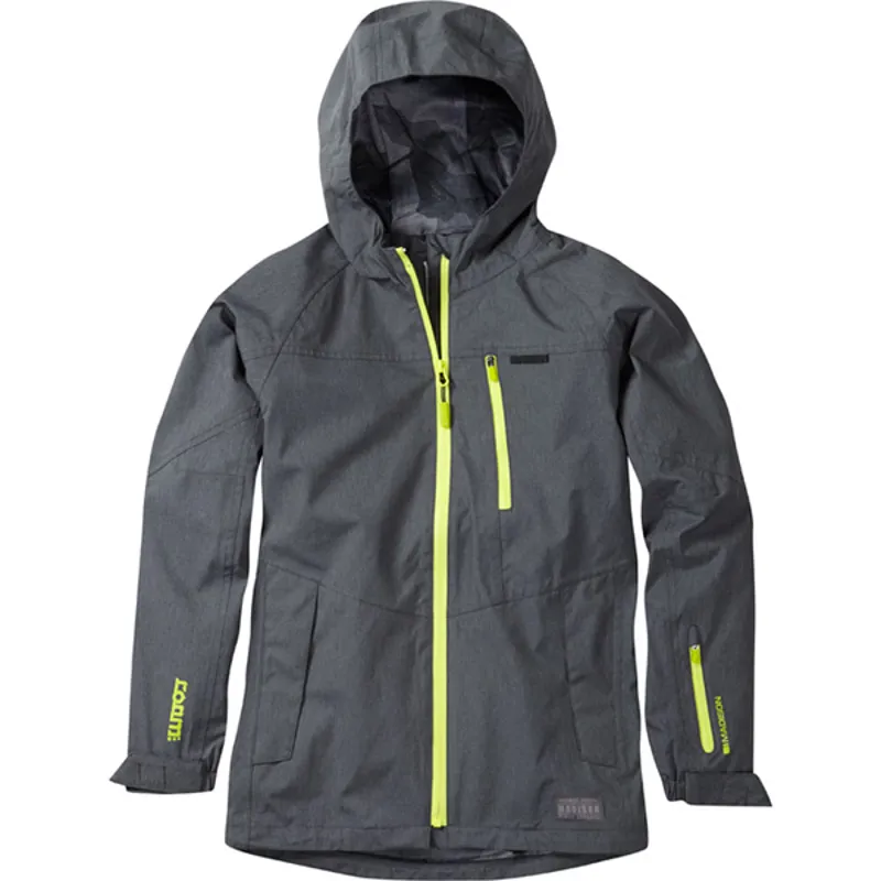 Madison Roam Waterproof Youth Jacket In Black 1 Madison Roam Waterproof Youth Jacket In Black
