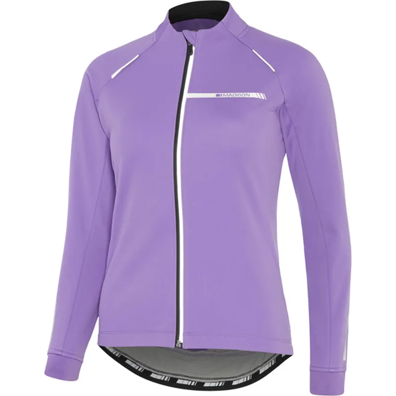 Madison Sportive Womens Softshell Jacket In Purple 1 Madison Sportive Womens Softshell Jacket In Purple