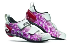 Sidi T-5 Air Womens Triathlon Carbon Road Shoes In Pink