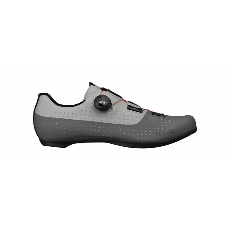 Fizik R4 Tempo Overcurve Road Shoes In Grey/Red 1 Fizik R4 Tempo Overcurve Road Shoes In Grey/Red