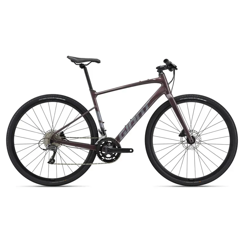 Giant FastRoad AR 3 Fitness Bike In Charcoal Plum 1 Giant FastRoad AR 3 Fitness Bike In Charcoal Plum