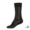 Endura Twin Pack Coolmax Long Socks In Black