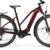 2022 Merida Women's ESpresso 400 S EQ MY22 Electric Bike In Red