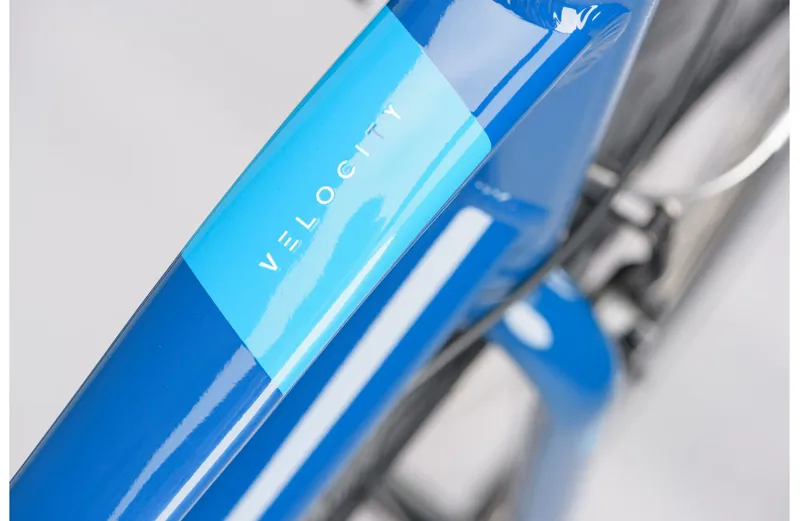 2021 Ridgeback Velocity Open Frame Hybrid Bike In Blue 2 2021 Ridgeback Velocity Open Frame Hybrid Bike In Blue - Image 2