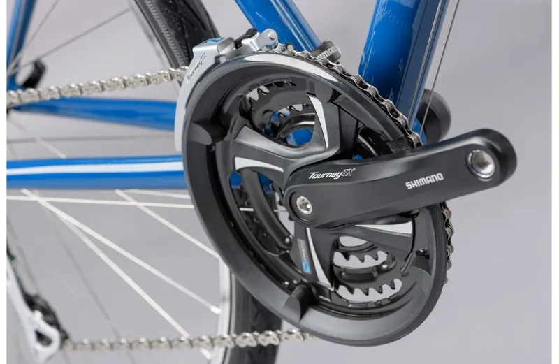 2021 Ridgeback Velocity Open Frame Hybrid Bike In Blue 7 2021 Ridgeback Velocity Open Frame Hybrid Bike In Blue - Image 7