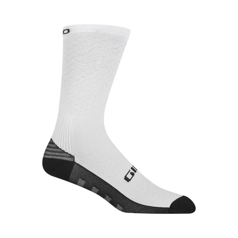 Giro HRc+ Grip Cycling Socks In White 1 Giro HRc+ Grip Cycling Socks In White