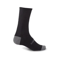 Giro Hrc+ Merino Wool Cycling Socks In Black