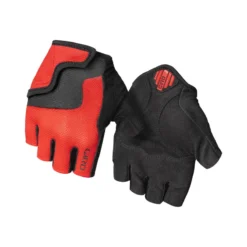 Giro Bravo Junior Cycling Mitts In Red