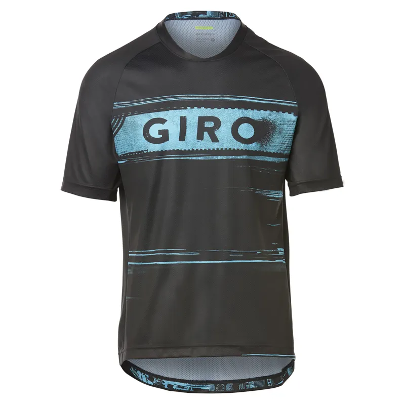 2021 Giro Men's Roust Short Sleeve MTB Jersey In Blue 1 2021 Giro Men's Roust Short Sleeve MTB Jersey In Blue