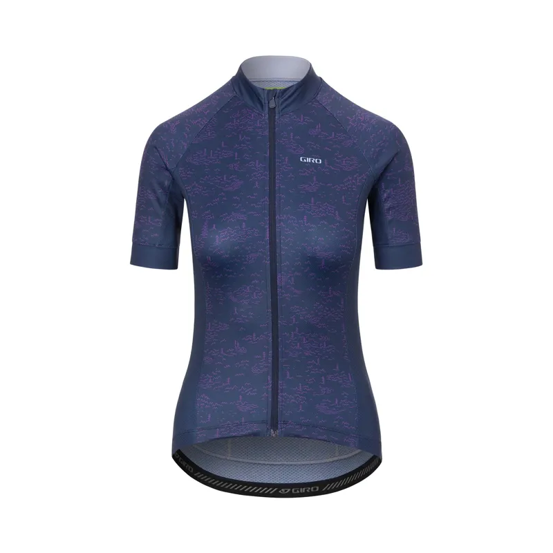Giro Women's Chrono Sport Short Sleeve Jersey In Blue 1 Giro Women's Chrono Sport Short Sleeve Jersey In Blue