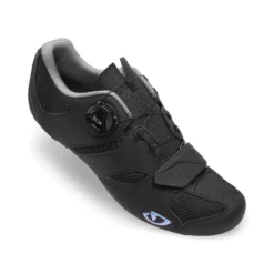 Giro Savix II Womens Road Cycling Shoes In Black