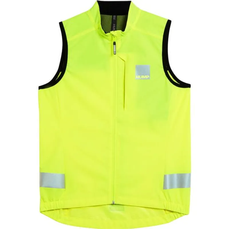 Hump Flare Women's Gilet In Yellow 1 Hump Flare Women's Gilet In Yellow