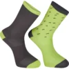 Madison Sportive 2 Pack Socks In Yellow