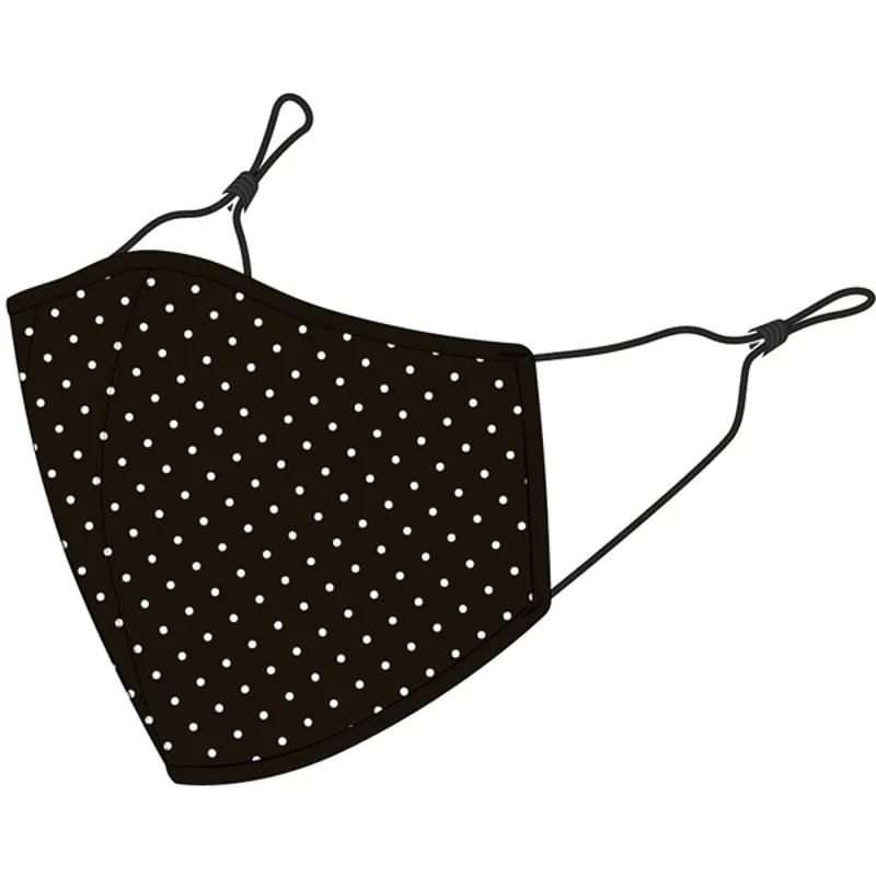 Madison 3D Printed Reusable Face Mask In Black 1 Madison 3D Printed Reusable Face Mask In Black