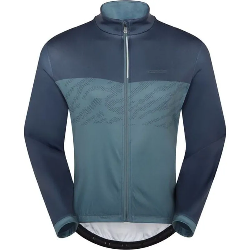 Madison Men's Sportive LS Thermal Jacket In Blue 1 Madison Men's Sportive LS Thermal Jacket In Blue