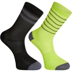 Madison Sportive Mid 2PK Socks In Black