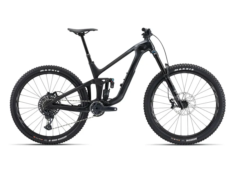 Giant Reign Advanced Pro 1 Mountain Bike In Black Diamond/Carbon 1 Giant Reign Advanced Pro 1 Mountain Bike In Black Diamond/Carbon