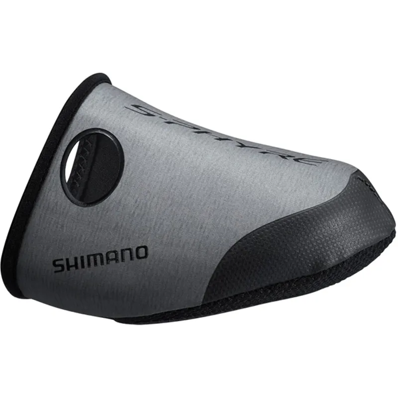 Shimano S-PHYRE Toe Covers In Grey 1 Shimano S-PHYRE Toe Covers In Grey